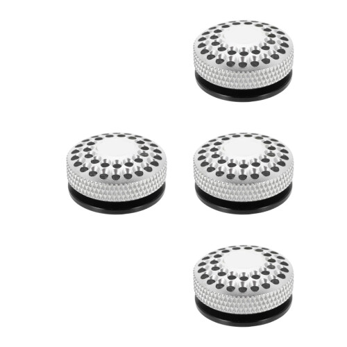 4Pièces Couvercles Fourche Aluminium Légers Protection Facile