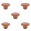 5Pcs Wood Replacement Knobs for Pot Lid Handles Stylish and Practical 8