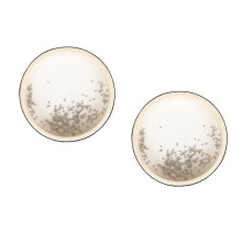 2Pièces Tambour À Main Transparent Bois, Jouet Musical Sons De