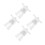12Ensembles Ponchos Jetables Transparente 4