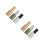 6Pcs Multipurpose Glass Spray Bottles Durable Small Perfume Containers 6