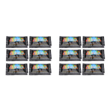 12Pièces Poudre Couleurs Pour De Camp Durable