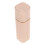 3Pcs Empty Pink PP Lipstick Tubes Durable Cosmetic Containers Portable 3