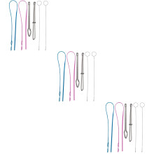 3Ensembles Accessoire Couture Enfileur Cordon Flexible Plastique Métal