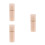 3Pcs Empty Pink PP Lipstick Tubes Durable Cosmetic Containers Portable 4
