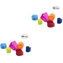 100Pièces Organisateurs De Câbles Nylon Multicolores