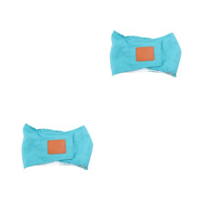 2Pièces Culottes Physiologiques Vertes En Coton Pour