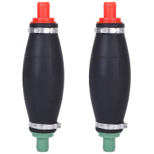 2Pièces À Main Pour Essence Et Huile Usage Noire