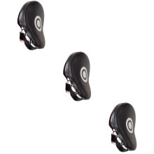 3Pièces Paire De Pads Boxe Noir, Accessoires Mma Et Taekwondo Durables