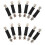 12Pièces Clip Élastique Noir Ergonomique Pour Enfants Et Écharpe 1