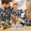 2Pcs Christmas Tree Shaped Grey Fruit and Nut Serving Tray 4