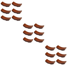 18Pièces Repose-Baguettes Bois Forme Marron Usage