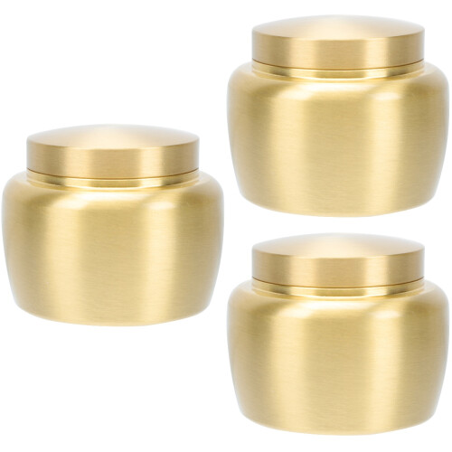 3Pièces Récipients Pour Encens Poudre Usage Multi