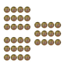 36Pièces Couvercles Filetés Seaux Usage Chimique Couleurs Assorties