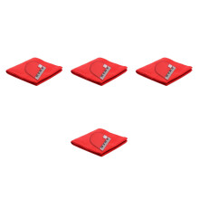 4Ensembles Et Housses Clavier Piano Rouge Absorbante