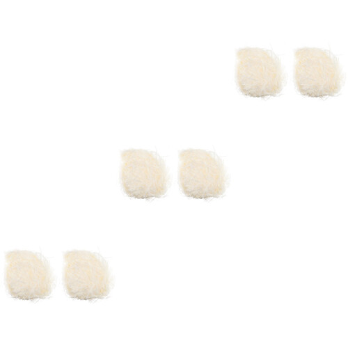 3Pièces Litière En Papier Béige Absorbante Pour Accessoires Animaux