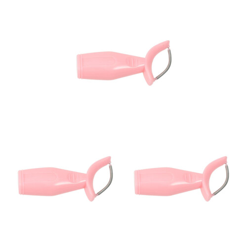 3Pièces Dispositif Épilation Rose Pour Joues Et Front