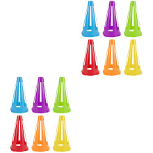 12Pièces Cônes D'agilité Polyvalents Enfants Matériel Coloré