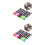 16Pièces Marqueurs Couleurs Assorties Pour Apiculture 1