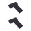 4Pcs Black Nylon Ski Straps for Carrying Durable Ski Board Fixing 6