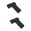 4Pcs Black Nylon Ski Straps for Carrying Durable Ski Board Fixing 8