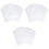 300Pièces Étui Cd Papier Boîte Rangement Transparent Pour 1