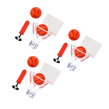3Ensembles Ensemble Basket Mural Intérieur Enfants Couleurs Assorties