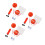 3Ensembles Ensemble Basket Mural Intérieur Enfants Couleurs Assorties 1