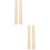 4Pièces Accessoires Réparation Bois Cire Beige Polyvalent 1