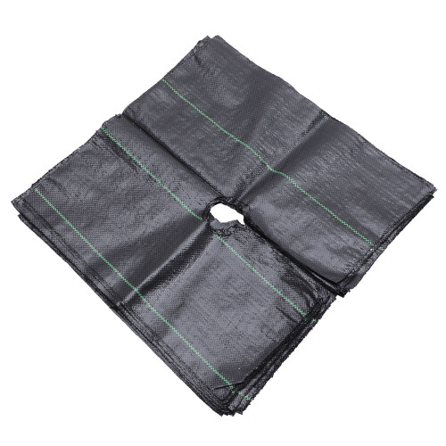 Tissu De Désherbage PP Noir, Résistant Pour Jardin Verger