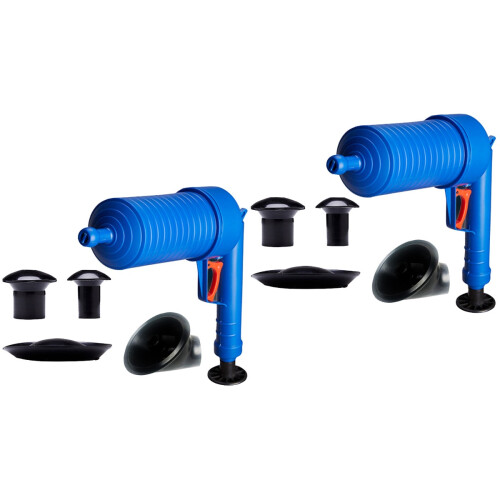2Pièces Brosse Déboucheur Bleu, Plongeur Pour Évier
