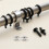 4Pairs Metal Mounting Hardware for Blinds Replacement Brackets Silver 5