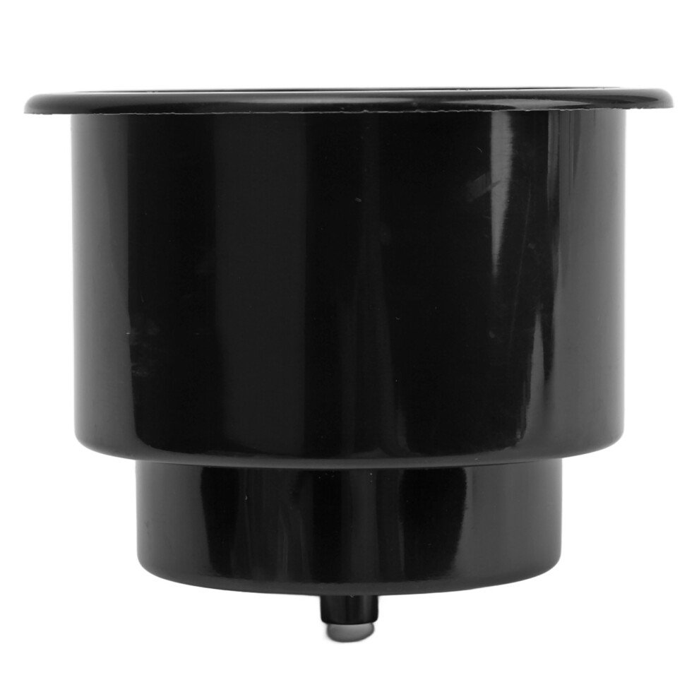 Rv/Truck Recessed Drink Holder In With Drain Hole Easy To Maintain Black 4311386928212