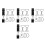 96Pcs Silver Metal Strap Buckle Set D-Ring Spring Hooks Keychain Clips 11