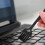 40Pcs Keyboard Cleaning Brushes Black ABS Nylon Portable Small Cleaner 6