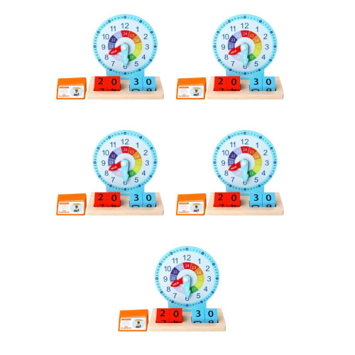 5Ensembles Éducative En Bois Pour Développement Enfants
