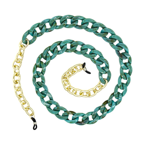 2Pièces De Lunettes Verte, Strap Durable Et Stylé