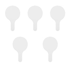 5Pièces Paddles Effaçables À Sec En Bois Avec Pour École