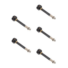 5Pièces Pickup Métal Pour Drum Africain Accessoire Noir Robuste