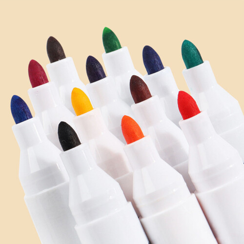 36Pcs Portable Whiteboard Eraser Pens Assorted Colors Comfortable Grip 2