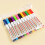 36Pcs Portable Whiteboard Eraser Pens Assorted Colors Comfortable Grip 4