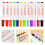 36Pcs Portable Whiteboard Eraser Pens Assorted Colors Comfortable Grip 7