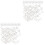 200Pièces Crochets Fixation LED Discrets Pour Décoration Intérieure 1