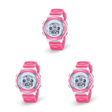 3Pièces Étanches Enfants Silicone Rose Confortables Lumineuses