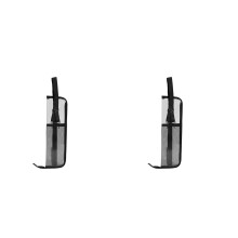 2Pièces Poche De En PVC Noir Résistant Pour Musiciens