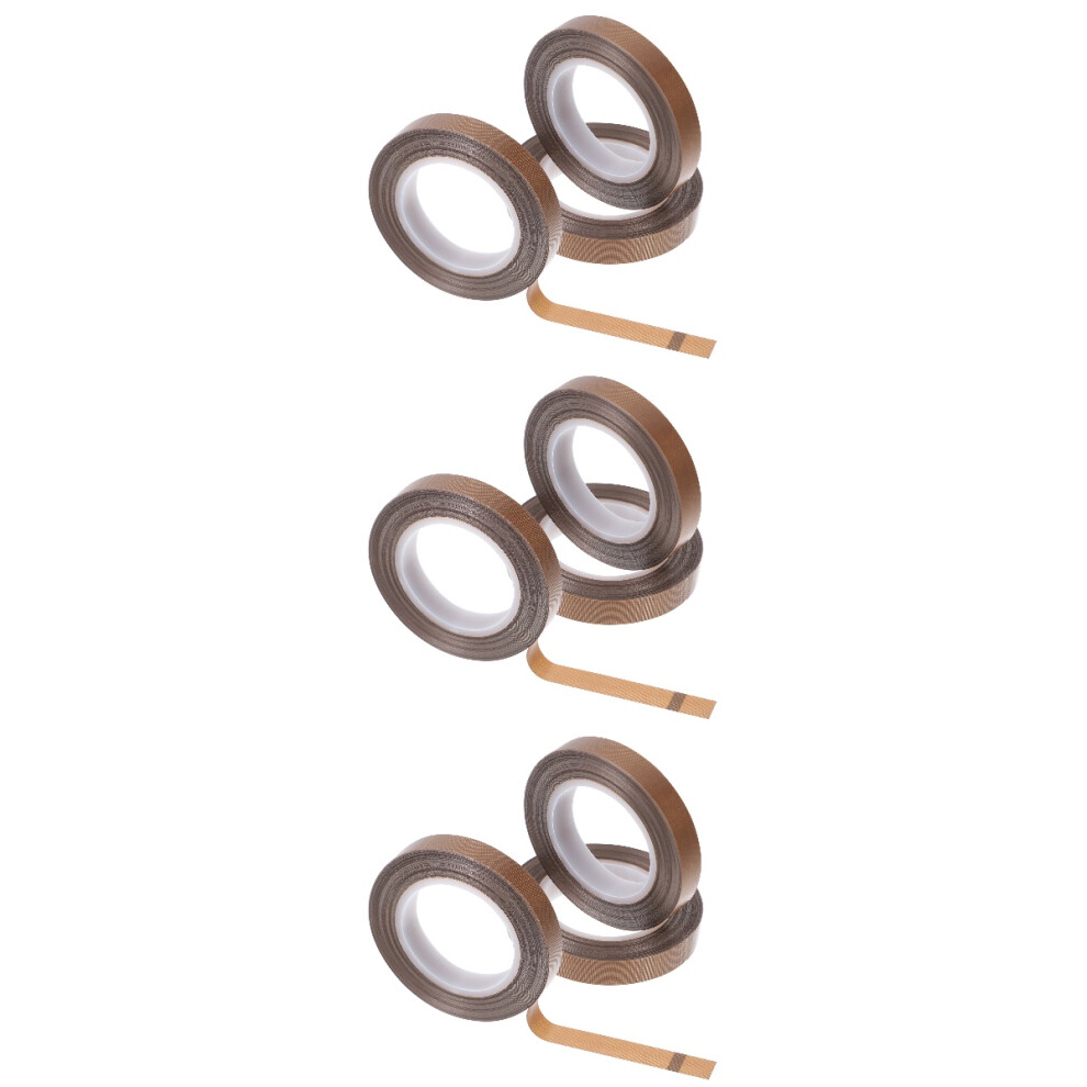 9Rolls Glassfiber Cloth Electrical Tape Heat Resistant Light Brown 3703420662120