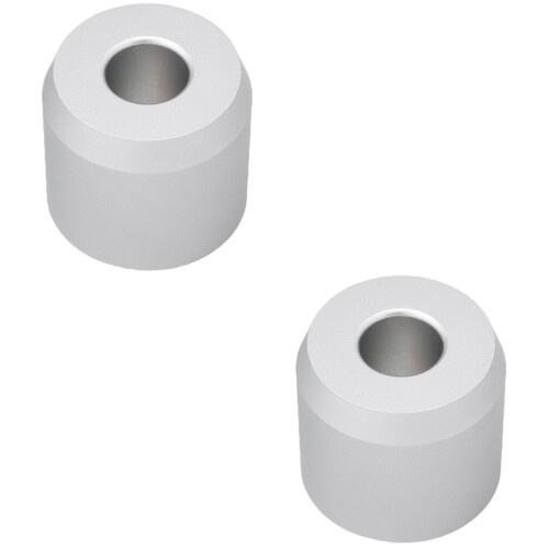 2Pièces Support Rasoir Base Métal Râtelier Brosse À