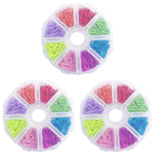 960Pièces Épingles Créatives Calabash Acier Inoxydable Couleur Mixte