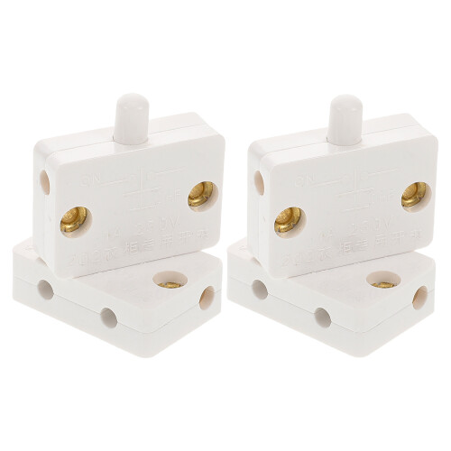 8Pcs High Sensitivity Magnetic Cabinet Light Switch White for Home Use 1