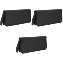 3Pièces Sac De Rangement Noir Durable Pour Outils D’accordage De Piano